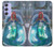 S3912 Cute Little Mermaid Aqua Spa Case For Samsung Galaxy A54 5G