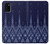 S3950 Textile Thai Blue Pattern Case For Samsung Galaxy A03S