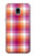 S3941 LGBT Lesbian Pride Flag Plaid Case For Samsung Galaxy J3 (2018), J3 Star, J3 V 3rd Gen, J3 Orbit, J3 Achieve, Express Prime 3, Amp Prime 3