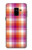 S3941 LGBT Lesbian Pride Flag Plaid Case For Samsung Galaxy A8 (2018)