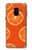 S3946 Seamless Orange Pattern Case For Samsung Galaxy A8 (2018)