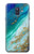 S3920 Abstract Ocean Blue Color Mixed Emerald Case For Samsung Galaxy A6 (2018)
