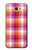 S3941 LGBT Lesbian Pride Flag Plaid Case For Samsung Galaxy J7 Prime (SM-G610F)