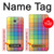 S3942 LGBTQ Rainbow Plaid Tartan Case For Samsung Galaxy J7 Prime (SM-G610F)