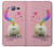 S3923 Cat Bottom Rainbow Tail Case For Samsung Galaxy J3 (2016)