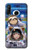 S3915 Raccoon Girl Baby Sloth Astronaut Suit Case For Huawei P30 lite