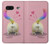 S3923 Cat Bottom Rainbow Tail Case For Google Pixel 7