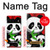 S3929 Cute Panda Eating Bamboo Case For Google Pixel 6