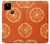S3946 Seamless Orange Pattern Case For Google Pixel 4a 5G