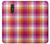 S3941 LGBT Lesbian Pride Flag Plaid Case For LG Q Stylo 4, LG Q Stylus