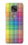 S3942 LGBTQ Rainbow Plaid Tartan Case For Motorola Moto G Power (2021)