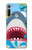 S3947 Shark Helicopter Cartoon Case For Motorola Moto G8