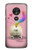S3923 Cat Bottom Rainbow Tail Case For Motorola Moto G7 Play