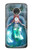 S3911 Cute Little Mermaid Aqua Spa Case For Motorola Moto G7, Moto G7 Plus