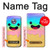 S3939 Ice Cream Cute Smile Case For Motorola Moto X4