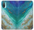 S3920 Abstract Ocean Blue Color Mixed Emerald Case For Motorola Moto E20,E30,E40
