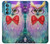 S3934 Fantasy Nerd Owl Case For Motorola Edge 30