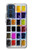 S3956 Watercolor Palette Box Graphic Case For Motorola Edge 30