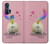 S3923 Cat Bottom Rainbow Tail Case For Motorola Edge+