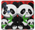 S3929 Cute Panda Eating Bamboo Case For Motorola Edge+