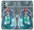 S3911 Cute Little Mermaid Aqua Spa Case For Nokia G11, G21