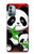 S3929 Cute Panda Eating Bamboo Case For Nokia G11, G21