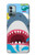 S3947 Shark Helicopter Cartoon Case For Nokia G11, G21