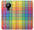 S3942 LGBTQ Rainbow Plaid Tartan Case For Nokia 5.3