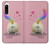 S3923 Cat Bottom Rainbow Tail Case For Sony Xperia 5 IV