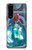 S3912 Cute Little Mermaid Aqua Spa Case For Sony Xperia 5 III