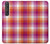 S3941 LGBT Lesbian Pride Flag Plaid Case For Sony Xperia 1 III
