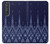S3950 Textile Thai Blue Pattern Case For Sony Xperia 1 III