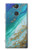 S3920 Abstract Ocean Blue Color Mixed Emerald Case For Sony Xperia XA2