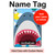 S3947 Shark Helicopter Cartoon Hard Case For iPad 10.9 (2025,2022)