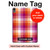 S3941 LGBT Lesbian Pride Flag Plaid Hard Case For iPad Air (2020, 2022), Air 11 (2024,2025,2026), Pro 11 (2022)