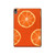 S3946 Seamless Orange Pattern Hard Case For iPad Air (2020, 2022), Air 11 (2024,2025,2026), Pro 11 (2022)