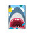 S3947 Shark Helicopter Cartoon Hard Case For iPad Air (2020, 2022), Air 11 (2024,2025,2026), Pro 11 (2022)