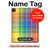 S3942 LGBTQ Rainbow Plaid Tartan Hard Case For iPad Pro 12.9 (2022, 2021, 2020, 2018), iPad Air 13 (2025, 2024)