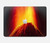 S0745 Volcano Lava Hard Case For MacBook Air 15″ (2023,2024,2025) - A2941, A3114, A3241