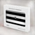 S1596 Black and White Striped Hard Case For MacBook Air 15″ (2023,2024,2025) - A2941, A3114, A3241
