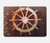S2766 Ship Wheel Rusty Texture Hard Case For MacBook Air 15″ (2023,2024,2025) - A2941, A3114, A3241