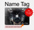 S2823 Black Wolf Blue Eyes Face Hard Case For MacBook Air 15″ (2023,2024,2025) - A2941, A3114, A3241