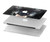 S2823 Black Wolf Blue Eyes Face Hard Case For MacBook Air 15″ (2023,2024,2025) - A2941, A3114, A3241