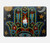S3175 Hamsa Hand Mosaics Hard Case For MacBook Air 15″ (2023,2024,2025) - A2941, A3114, A3241