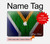 S3464 South Africa Flag Hard Case For MacBook Air 15″ (2023,2024,2025) - A2941, A3114, A3241