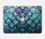 S3809 Mermaid Fish Scale Hard Case For MacBook Air 15″ (2023,2024,2025) - A2941, A3114, A3241