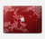 S3817 Red Floral Cherry blossom Pattern Hard Case For MacBook Air 15″ (2023,2024) - A2941, A3114