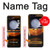 S1083 Pumpkin Spider Candles Halloween Case For Samsung Galaxy Z Flip 5