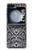 S2855 White Rattle Snake Skin Graphic Printed Case For Samsung Galaxy Z Flip 5