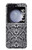 S2855 White Rattle Snake Skin Graphic Printed Case For Samsung Galaxy Z Flip 5